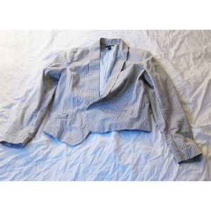 Tommy Hilfiger Seersucker Jacket Striped Medium